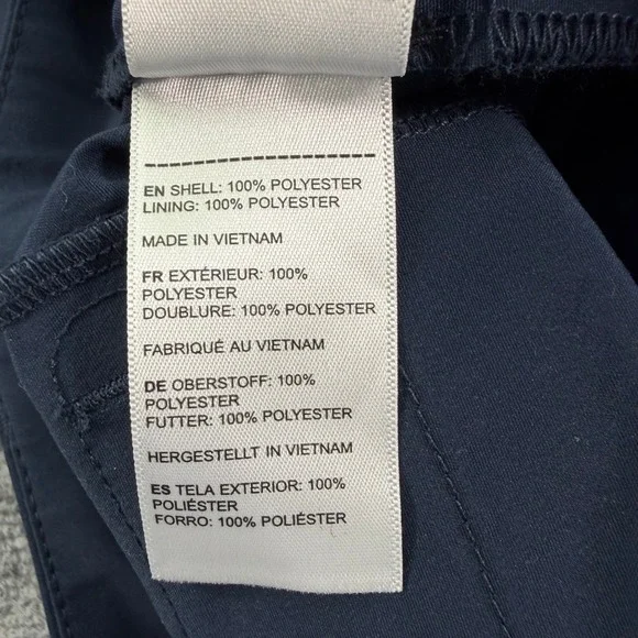 UNTUCKit Pants Mens 30x32 (Fits 31x27) Navy Chancellor Straight Fit Polyester - Picture 4 of 14